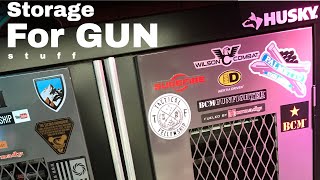 GUN Stuff Storage  Husky Cabinet REVIEW [upl. by Uela]