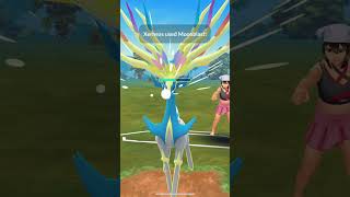 Shiny Xerneas Our Most Epic Pokémon GO Encounter Ever [upl. by Essinger]