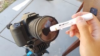 BEST WAY TO CLEAN YOUR CAMERA  LensPen DSLR Pro Cleaning Kit Review [upl. by Kask]