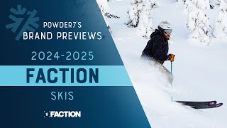 20242025 Faction Skis Preview  Powder7 [upl. by Horace234]