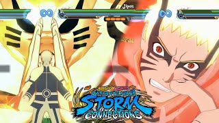 Naruto Uzumaki Baryon Mode Complete MovesetNaruto x Boruto Ultimate Ninja Storm Connections [upl. by Loydie]