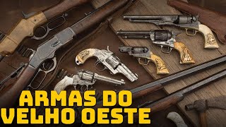 As Armas do Velho Oeste  Curiosidades Históricas  Foca na História [upl. by Olegna]