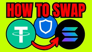 How To Swap USDT To SOLANA On Trust Wallet Quick amp Easy [upl. by Golden]