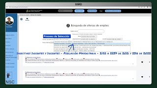 EnterateCNSC Te contamos cómo buscar una vacante en SIMO [upl. by Adnor]