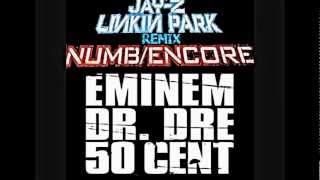 Linkin Park Numb Encore Ft JayZ Dr Dre Eminem and 50 Cent [upl. by Ecirual18]