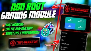 Max 90  120 FPS  Install Non Root Module in Any Phone  Improve Gaming Performance  100 Working [upl. by Smaj169]