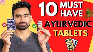 10 Safe amp Useful Ayurvedic Tablets to Replace Allopathic Pills Instant Relief [upl. by Verine]