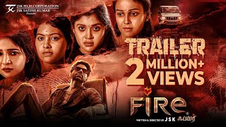 Fire  Trailer  Balaji Murugadoss  Chandini  Rachitha  Sakshi Agarwal Gayathri Shan Singampuli [upl. by Callan]