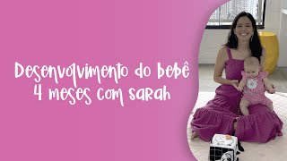 COMO ESTIMULAR O BEBÊ DE 4 MESES  Pediatria Descomplicada [upl. by Batish]