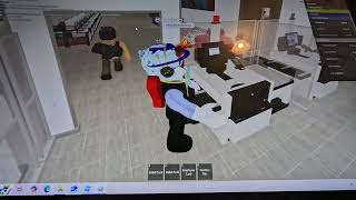 My First video sorry for the voice but this is me working at the self at RoMart [upl. by Notsirhc404]