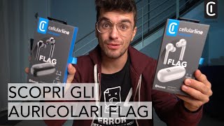 Recensione auricolari TWS FLAG by Jakidale  Cellularline MoreOfYou [upl. by Adraynek]