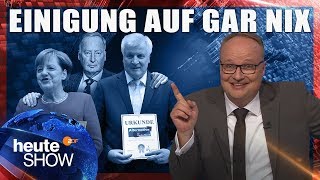 Der ObergrenzenStreit ist endlich beigelegt  heuteshow vom 13102017 [upl. by Meggs]