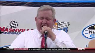 2011 NASCAR Nashville Nationwide Pre Race Invocation by Pastor Joe Nelms [upl. by Amery]