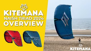 New Naish Triad 2023  2024 S28  Kitemana Overview [upl. by Catharina199]