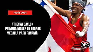 Atheyna Bylon primera mujer en asegurar medalla para Panamá en Juegos Olímpicos [upl. by Fara]