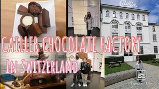 CAILLER CHOCOLATE FACTORY SWISS PINAY [upl. by Aniale]