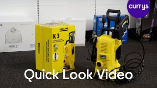 KARCHER K3 Power Control Pressure Washer  Quick Look [upl. by Polly]