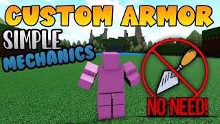 NO TROWEL TOOL Simple Armor Tutorial 2024  Build a Boat For Treasure [upl. by Nikolai]