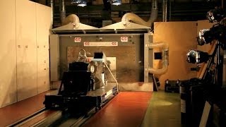 Watch a real 2014 F1 chassis crash test [upl. by Asiilanna541]