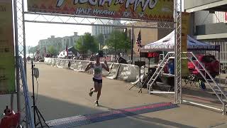 20023 Irving Fiesta de Mayo Half Marathon 10K amp 5K Finish line [upl. by Wylde573]