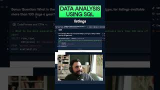 Analyzing Airbnb Data Using SQL sql datacamp [upl. by Ravel]