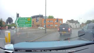 Hereford Driving Test Route  A465 Abergavenny [upl. by Melvin204]