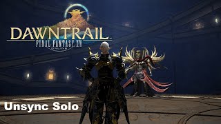 Final Fantasy XIV Dawntrail  Gameplay Edens Promise Anamorphosis E11 Fight Unsync Solo as DRG [upl. by Statis720]