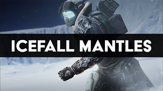 Destiny 2 SlowMotion  New Icefall Mantle Animation  Patch 3402 [upl. by Sehcaep73]