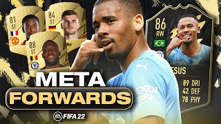 quotBESTquot META STRIKERS IN FIFA 22 ULTIMATE TEAM [upl. by Milka]