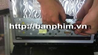 Thay bàn phím laptop Asus K53E keyboard replacement fix assembly guide [upl. by Attenad671]