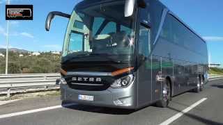 Setra TopClass S 516 HDH test [upl. by Pahl466]