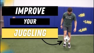 How to IMPROVE your JUGGLING QUICK  3 Drills to Improve your Juggling [upl. by Matthei]