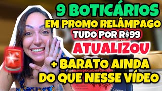 9 BOTICÁRIOS em PROMO RELÂMPAGO 👉 Atualizou  BARATO DO QUE NESSE VÍDEO [upl. by Icart]