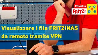 Visualizzare i file FRITZNAS da remoto tramite VPN  Chiedi a FRITZ 24 [upl. by Nutsud995]