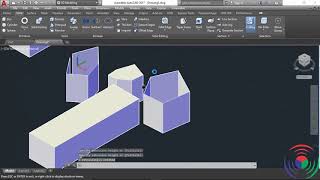 Autodesk AutoCAD How to use Presspull Command in Autodesk AutoCAD [upl. by Phox944]