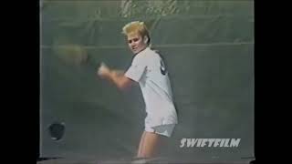 Andre Agassi  Forehand Weapon wBolletteri [upl. by Karub]