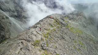 Inaccessible Pinnacle In Pinn Cuillin Ridge by Drone [upl. by Elysia]