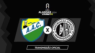 Coruripe x ASA  COPA ALAGOAS 2024  3ª Rodada [upl. by Daggna932]