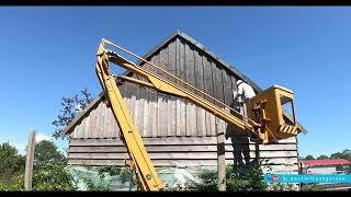 Malowanie elewacji szopy  Painting an old shed [upl. by Mehcanem]