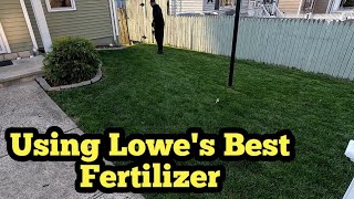 How To Fertilizer A Lawn In Early Spring [upl. by Uzia]