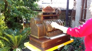 Antique National Cash Register year 1912 [upl. by Schapira]