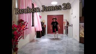 Reuben James 28 Line Dance Silvi Laurent INA  January 2021  demo [upl. by Hukill]