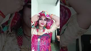 Ghunght na ऊपर uthaiye rajasthani song🥰🥰beautiful song😍😍 [upl. by Atelokin]