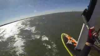 Windsurfing 26415 Sandgate Neilpryde EVO5 64m JP Slalom X 91L [upl. by Itoyj235]