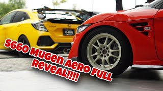 HONDA S660 MUGEN AERO FULL REVEAL [upl. by Neenaj]