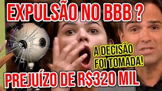 🚨BBB22 Expulsão Eslovênia Quebra Câmera Produção Invade a Casa e o Pior Acontece🔥 [upl. by Eillil]