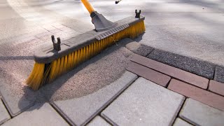 How to Install Polymeric Sand  Start to Finish Tutorial  PolySweep [upl. by Verdie251]