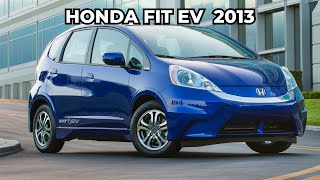 Honda Fit EV 2013 Facts  2013 Honda Fit EV Review [upl. by Enaillil]