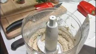 Quick amp Easy Lebanese Recipes  Processing Ingredients for Hummus Part 2 [upl. by Ymeon]