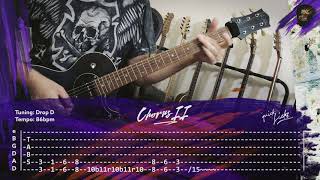 HALLOMANN  RAMMSTEIN  How to play on Guitar  Cover Instrumental  Tutorial Tabs [upl. by Willyt]